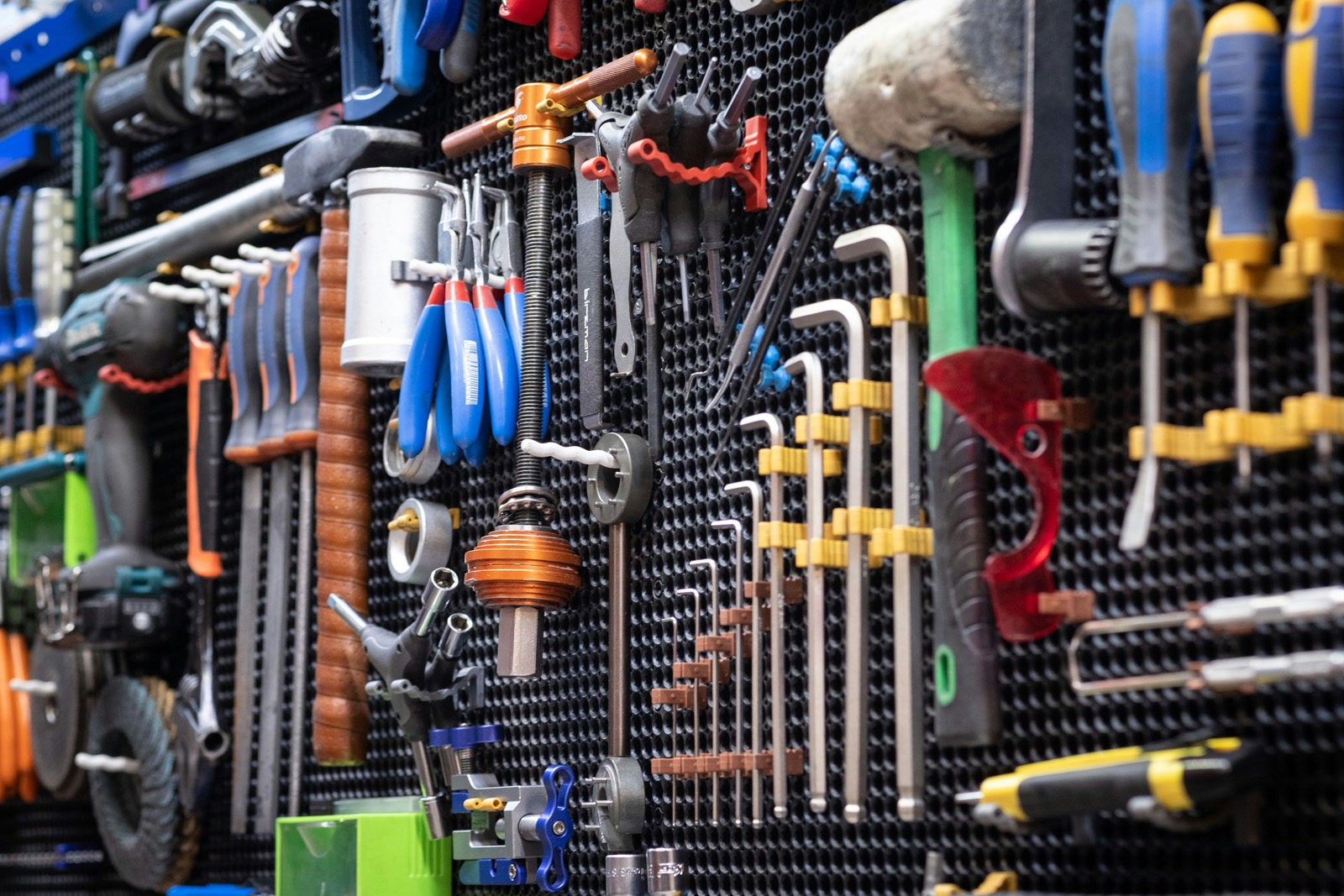 Hardware store aisle