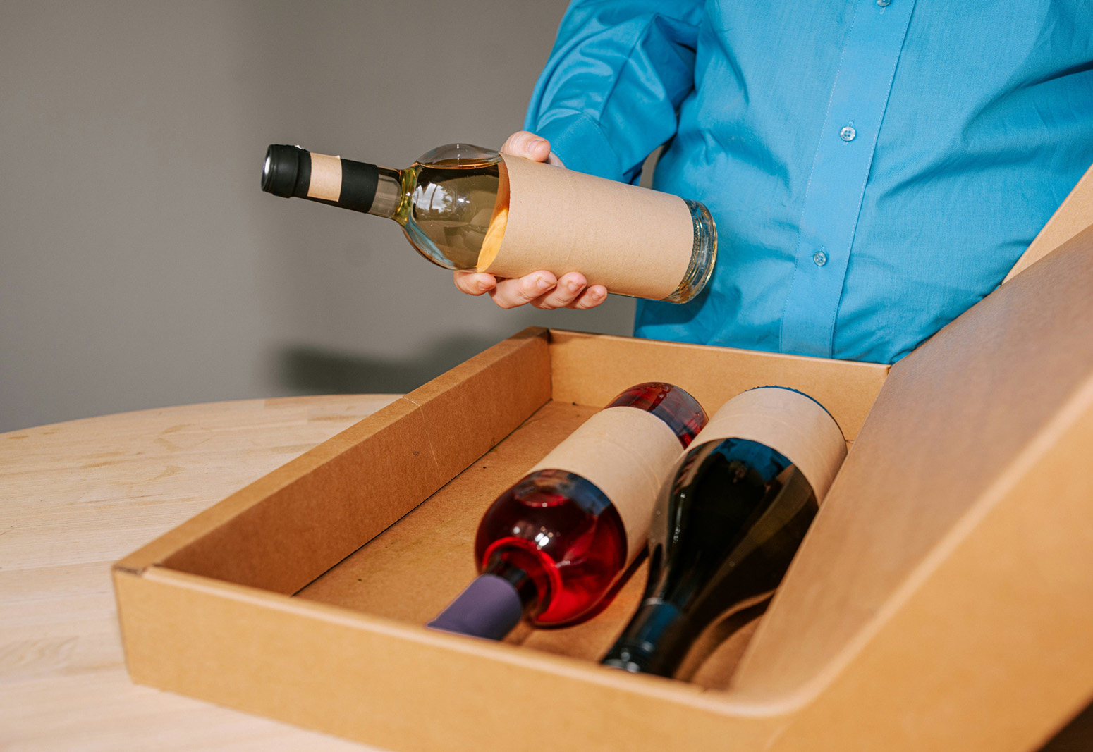 Wine club shipment